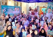 Dokter Rayendra Diserbu Emak-Emak Pamoyanan: “Coblos Pang Gantengna!