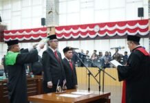 Sah! Zenal Abidin dan Dadang Iskandar Danubrata Duduki Kursi Pimpinan DPRD Kota Bogor