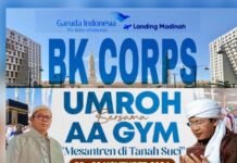 BK Corp Kembali Berangkatkan Karyawan Umroh Melalui Yayasan Kalbu Peduli Nusantara Bersama MQ Travel dan Aa Gym
