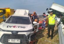 Kecelakaan di Tol Pemalang, 3 Crew TV One Meninggal di Lokasi Kejadian