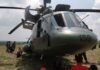 Helikopter TNI AD MI-17 Mendarat Darurat di Persawahan Blora, Warga Berkerumun Saksikan Heli