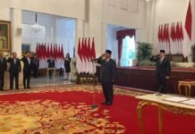Presiden Prabowo Subianto Lantik Anggota Kompolnas 2024-2028