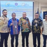 Tim BUP PT Rugaya Nusantara Jaya bersama konsultan kepelabuhanan dari PT Berkah Tujuh Samudera Indonesia. Foto: Harnas.id