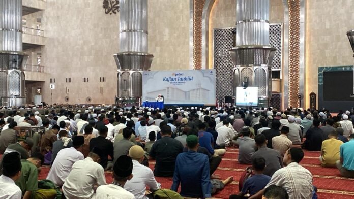 BK Corp Giat Menuntut Ilmu, Kajian 'Ahli Tawakal' Bersama Aa Gym di Masjid Istiqlal
