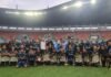 Trofeo U45 di Stadion Pakansari: Ajang Silaturahmi dan Kebersamaan Pejabat dan Warga Bogor Foto Chaerudin/ibenk. Harnas.id