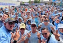 YRA Group Gelar Bazar Djuara di RW02 Semplak, Kampanyekan Paslon Dedie-Jenal