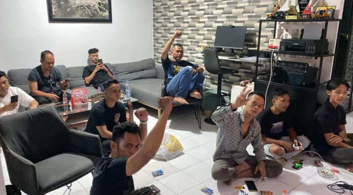 BK Corps Gelar Nonton Bareng Indonesia vs Arab Saudi: Semangat Kebersamaan di Kantor Depok