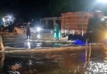 Hujan Deras, Sungai Cibarengkok Meluap dan Sebabkan Banjir di Klapanunggal