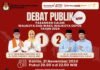 Debat Publik Paslon Wali Kota dan Wakil Wali Kota Depok Bakal digelar Malam Ini