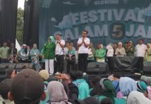 Kampanye Akbar Paslon Nomor 5, dokter Rayendra dan Eka Maulana Tegaskan Komitmen untuk Warga Kota Bogor