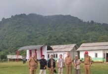 PPK Kecamatan Sukamakmur beserta Muspika Salurkan Logistik Pemilu ke TPS Terjauh di Desa Sukamulya