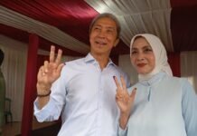 Dedie Rachim Pantau Quick Count Pilkada Kota Bogor 2024 di Posko Pemenangan