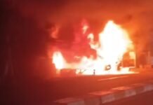 Bengkel Terbakar, Satu Unit Motor Ikut Ludes Terbakar