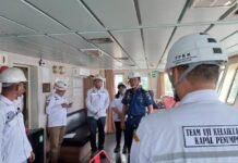 Kapal Penumpang di Manokwari Diperiksa Tim Uji Petik Ditjen Hubla