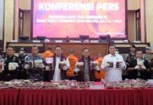 Polda Kaltara Gelar Konferensi Pers Sebagai Wujud Asta Cita Presiden RI: Pengungkapan Jaringan Narkoba oleh Polda Kaltara yang Menyelamatkan Jutaan Jiwa