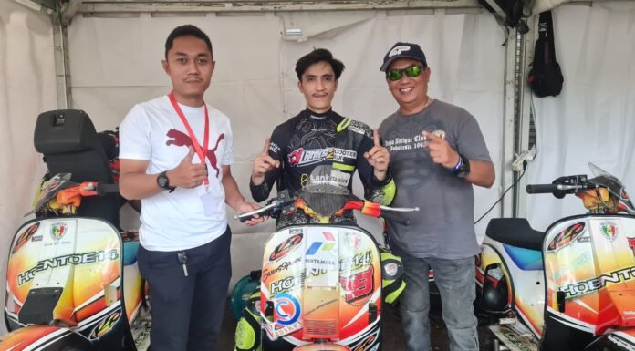 Meskipun Dengan Kondisi Cidera, Abdul Aziz Bawa Hoentoe 14 Gunsspeed Raih Podium 1 di Kelas FFA Open