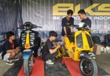 Tim BK Scooter Indonesia Siap Beraksi di Scooter Prix Round 4