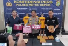 Polisi Bekuk 3 Pengedar Narkoba, Barang Bukti Senilai Rp 1,4 Miliar Siap Edar di Depok