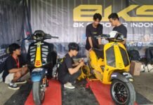 Tim BK Scooter Indonesia Siap Beraksi di Scooter Prix Round 4