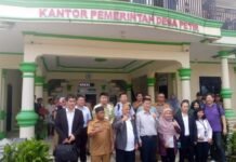 Anggota DPR RRC Studi Banding Pertanian dan Wisata di Desa Petir Bogor