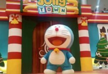 Jelang Pergantian Tahun dan Libur Panjang Sekolah, Kehadiran Doraemon di Margo City, Disambut Meriah Anak-Anak
