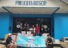 PWI PEKA Kota Bogor Kembali Terima Bantuan dari Fosil untuk Korban Bencana Alam Sukabumi