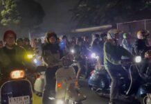 Scooterist Depok Sukses Gelar Depok Night Ride 2024, Ajang Silaturahmi dan Solidaritas Komunitas Vespa