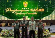 KSAD Jenderal Maruli Simanjuntak Anugerahkan KSAD Award Kampung Pancasila 2024