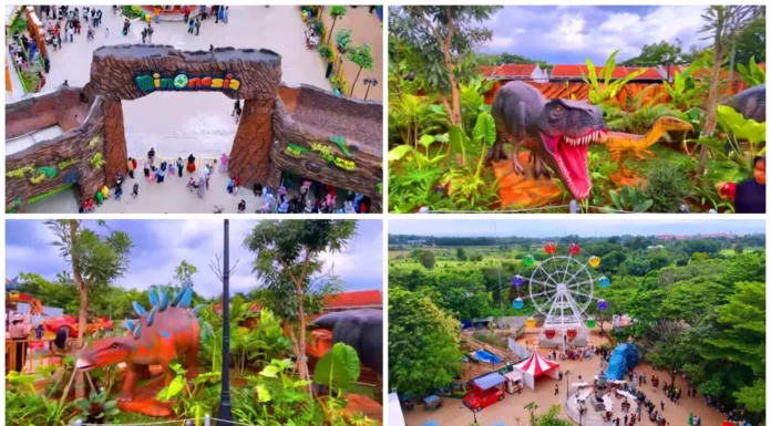Taman Dinonesia Harvest City: Wisata Seru Bertema Dinosaurus di Cileungsi, Bogor