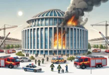 Kebakaran Landa Gedung Baleka 2 Depok, Pegawai Berhamburan Selamatkan Diri