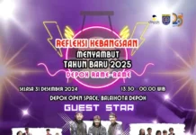 Pemkot Depok Gelar Depok Rame-rame Taun Baruan 2025 dengan Rangkaian Acara Seru
