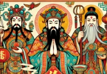 Cai Shen, Men Shen, dan Zao Jun: Dewa-Dewa Penting dalam Perayaan Imlek 2025