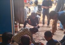 Karang Taruna Cileungsi Kidul Gelar Pelatihan Pengelasan