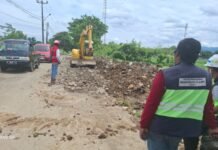 Jalan Pahae-Pasir Peuteuy Mulai Diperbaiki