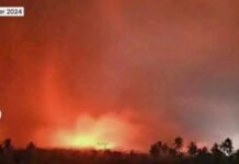 Gunung Lewotobi Laki-Laki Erupsi: Warga Dihimbau Gunakan Masker dan Jaga Jarak Aman