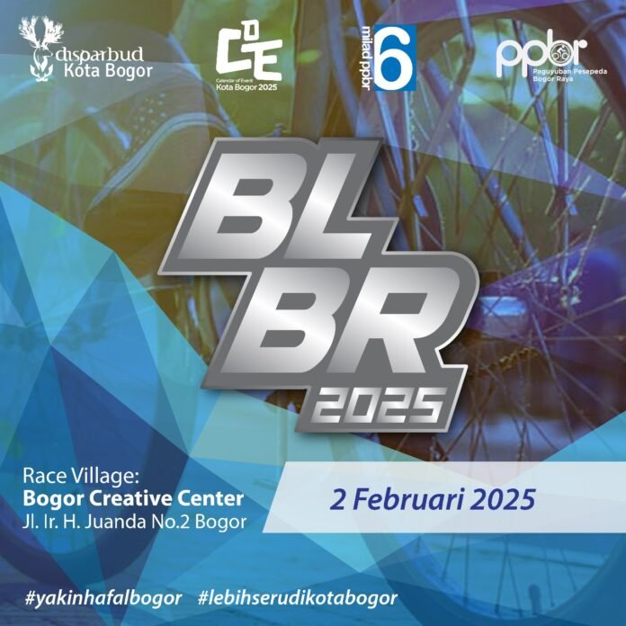 BLBR 2025 Bogor Loop Blind Ride adalah kegiatan lomba bersepeda yang mengedepankan pengetahuan tentang jalan-jalan di kota Bogor. Foto: Harnas.id/ BLBR 2025