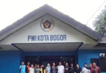 PJ Wali Kota Bogor Hery Antasari Berpamitan ke PWI Sebelum Akhiri Masa Tugas