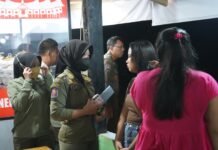 Satpol PP Bogor Razia PSK di Sukamakmur, 15 Diamankan