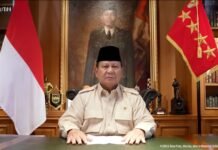 Presiden Prabowo Ingatkan Insan Pers untuk Utamakan Kepentingan Bangsa Dalam suasana penuh kebersamaan, Presiden Prabowo Subianto berharap Idulfitri menjadi momentum untuk membangun Indonesia yang lebih maju dan sejahtera. Foto: YouTube Sekretariat Presiden