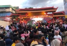 Keamanan Cap Go Meh Diuji! Dua Copet Tertangkap di Tengah Keramaian Suasana perayaan Cap Go Meh di Jalan Suryakencana, Kecamatan Bogor Tengah, Kota Bogor, pada Rabu (12/2/2025). Foto: Istimewa