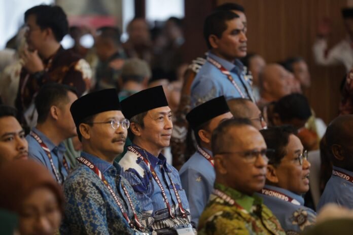 WhatsApp Image 2025-02-14 at 21.11.10 Dedie Rachim di Acara KIM – Wali Kota Bogor terpilih, Dedie A. Rachim, berkomitmen mendukung dan mengimplementasikan program pemerintahan Prabowo-Gibran di Kota Bogor. Foto: Istimewa