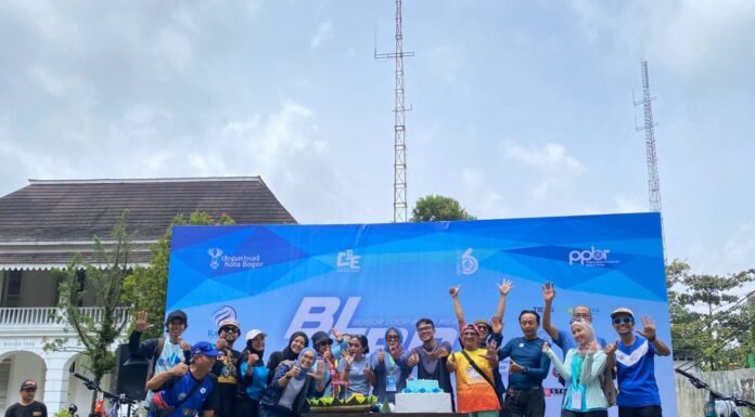 Ratusan Pesepeda Jelajahi Keindahan Wisata Kota Bogor di Event BLBR 2025