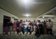 Yayasan Visi Nusantara Maju Gelar Buka Puasa dan Santunan untuk Yatim Piatu di Kampung Cidamar