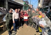 Unhan RI Salurkan Bantuan untuk Korban Banjir di Bekasi