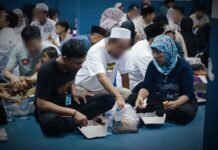 Lapas Cibinong Gelar Buka Puasa Bersama Warga Binaan dan Keluarga