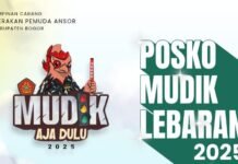 GP Ansor Bogor Dirikan Posko Mudik Lebaran 2025