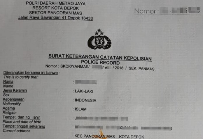 Polri merespons usulan Kemenkumham terkait penghapusan SKCK dalam upaya meningkatkan pelayanan kepada masyarakat. Foto: Istimewa