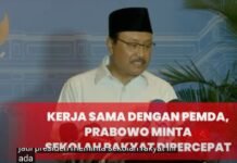 Presiden Prabowo Pimpin Ratas: Sekolah Rakyat Harus Dipercepat, Tak Boleh Ada Anak Putus Sekolah! Kementerian Sosial berkomitmen mendukung percepatan program Sekolah Rakyat untuk memastikan akses pendidikan bagi masyarakat miskin dan miskin ekstrem. Foto: Tangkapan Layar