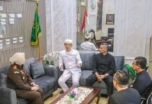 Pemkot Bogor Perkuat Sinergi dengan Kejari Wali Kota dan Wakil Walikota bersilaturahmi ke kantor Kejaksaan Negeri Kota Bogor. Foto: Istimewa