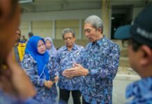 Sidak Revitalisasi Pasar Sukasari, Dedie Rachim Ultimatum Pengembang